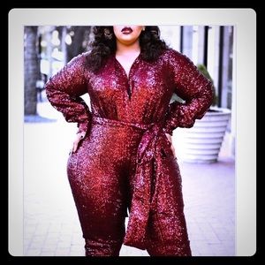 Cranberry jumpsuit